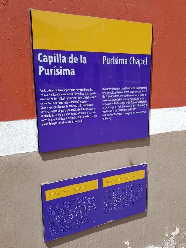 Purísima Chapel Marker image. Click for full size.