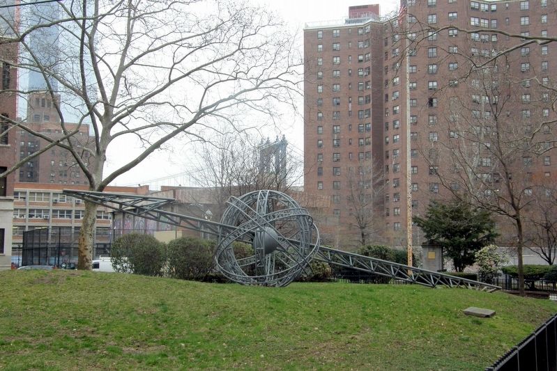 Governor Alfred E. Smith Houses Residents Memorial site image. Click for full size.