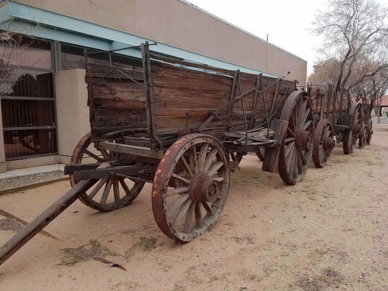 20-Mule Team Wagons image. Click for full size.