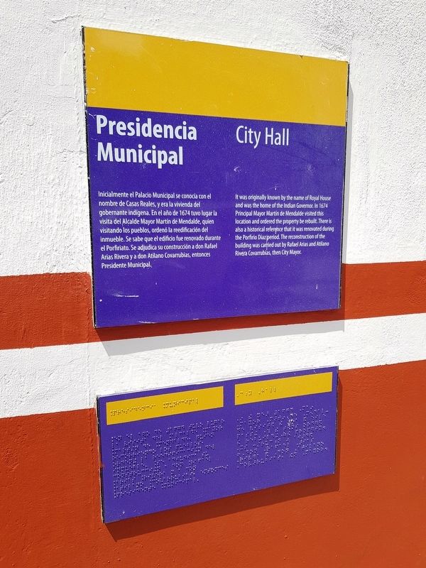 City Hall Marker. Click for full size. City Hall Marker image. Click for full size.