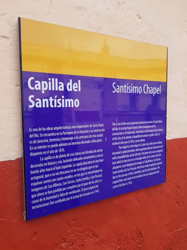Santsimo Chapel Marker image. Click for full size.
