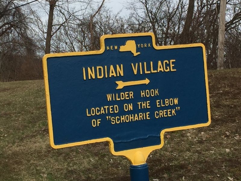 Indian Village Marker. Click for full size. Indian Village Marker image. Click for full size.