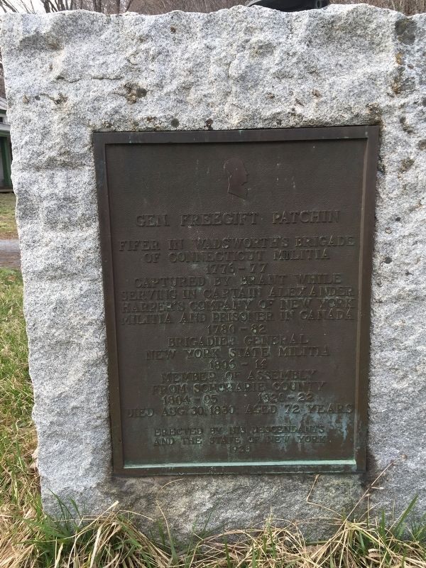 Gen. Freegift Patchin Marker image. Click for full size.