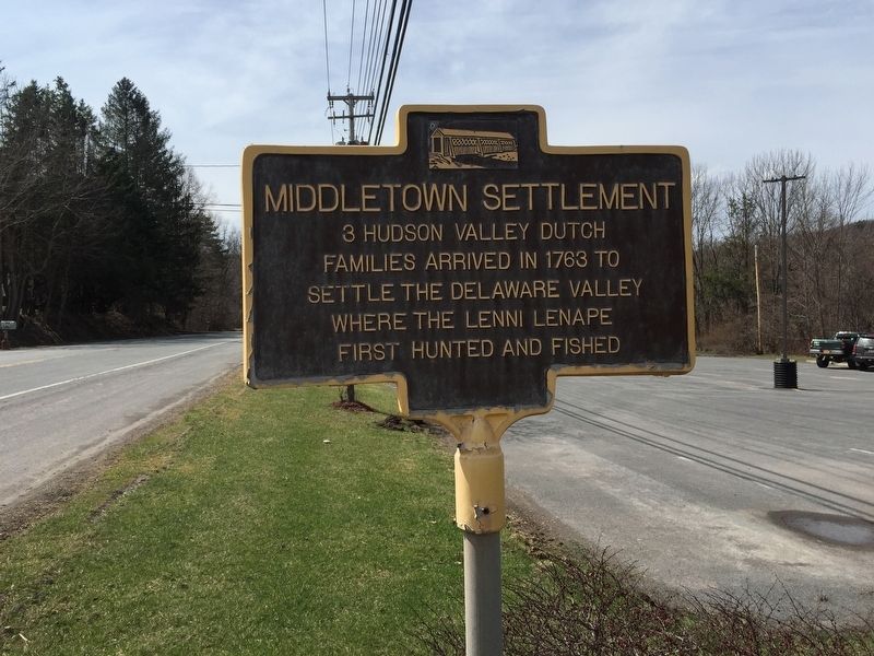 Middletown Settlement Marker image. Click for full size.