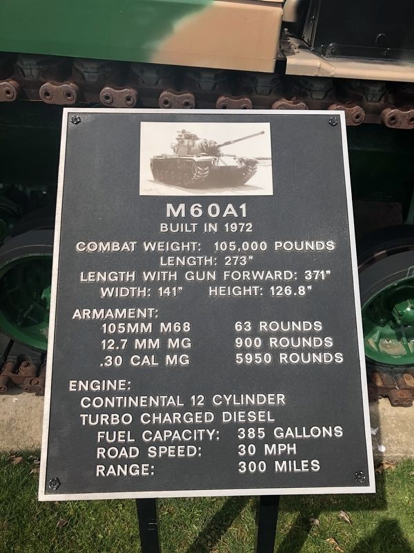 M60A1 Marker. Click for full size. M60A1 Marker image. Click for full size.