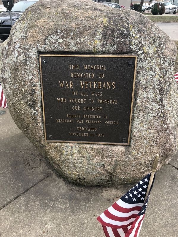 War Veterans Memorial image. Click for full size.
