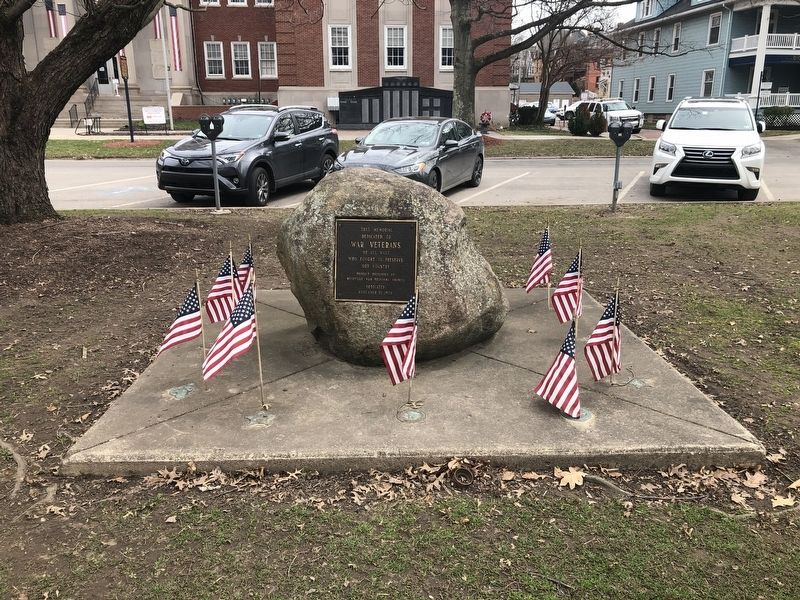 War Veterans Memorial. Click for full size. War Veterans Memorial image. Click for full size.