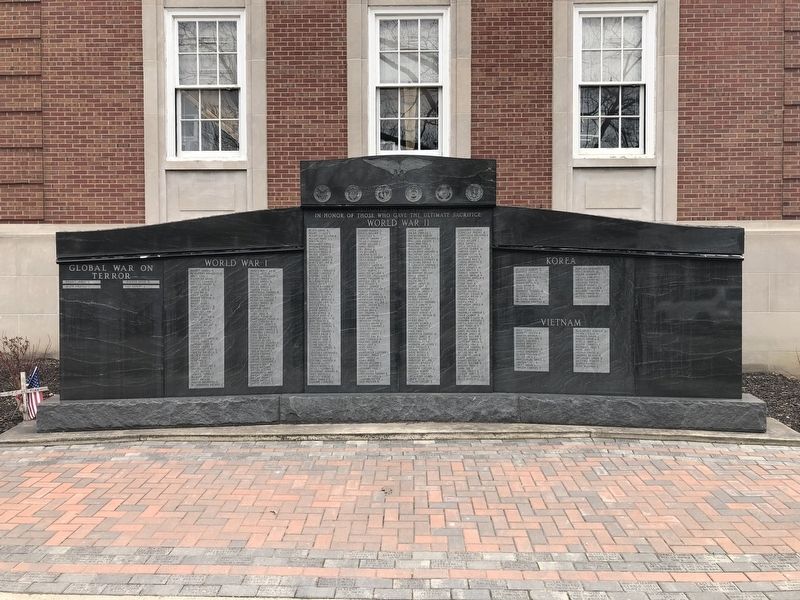 Dedicated to All Veterans... Marker. Click for full size. Dedicated to All Veterans... Marker image. Click for full size.