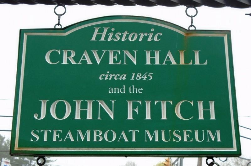 Craven Hall Sign image. Click for full size.