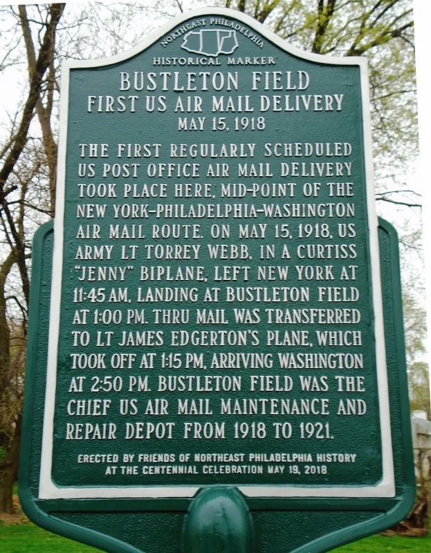 Busleton Field Marker image. Click for full size.