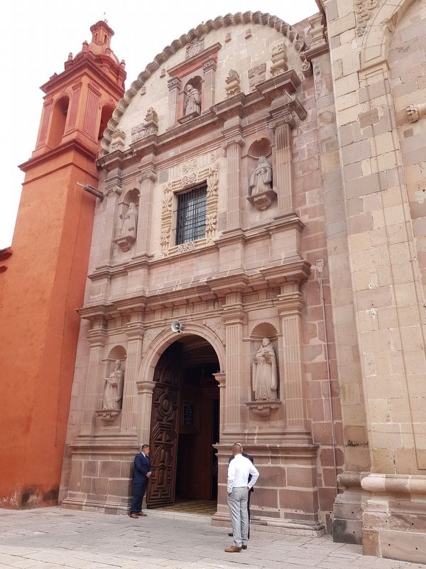 San Agustin Temple main facade image. Click for full size.
