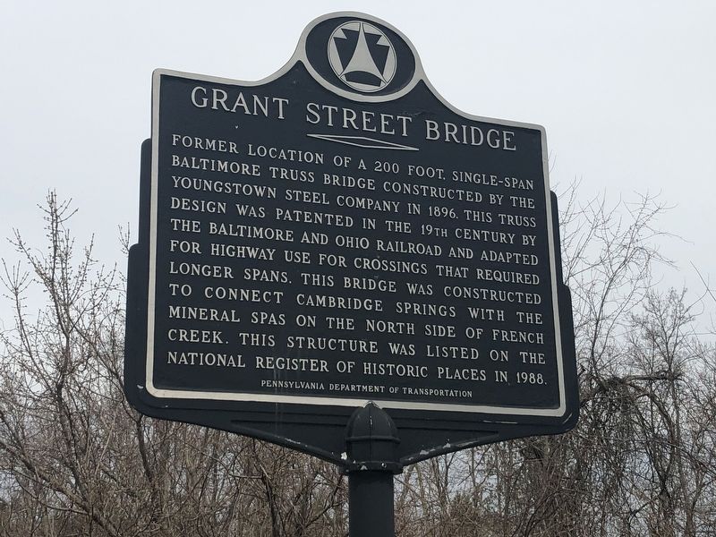 Grant Street Bridge Marker image. Click for full size.