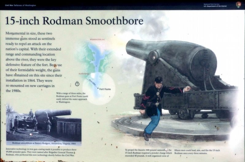 15-inch Rodman Smoothbore Marker image. Click for full size.