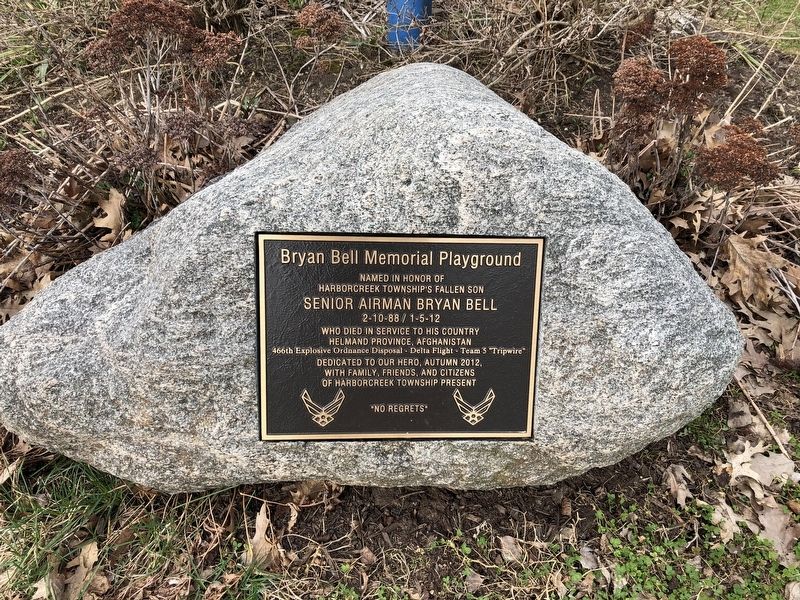Bryan Bell Memorial Playground Marker image. Click for full size.