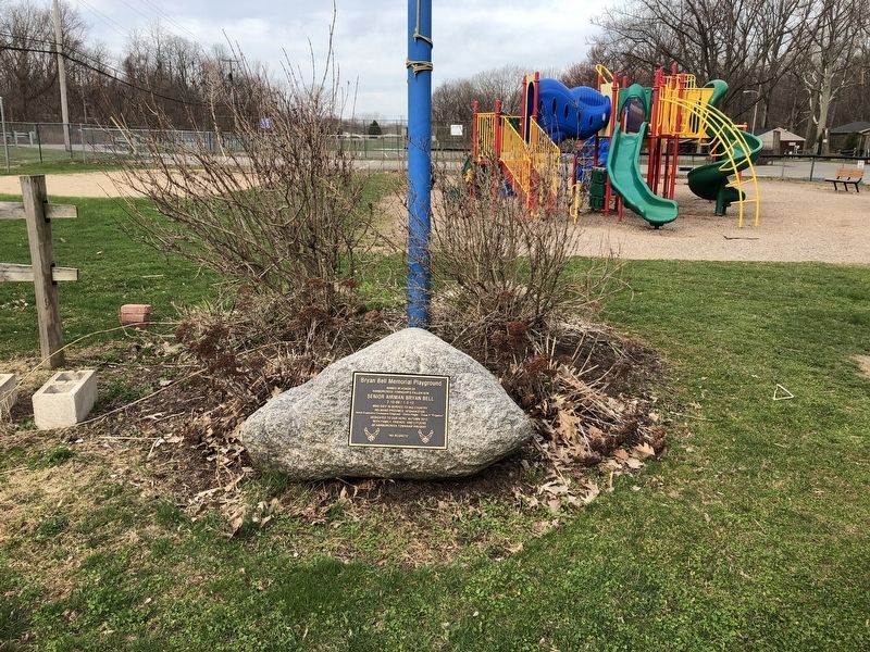 Bryan Bell Memorial Playground Marker image. Click for full size.