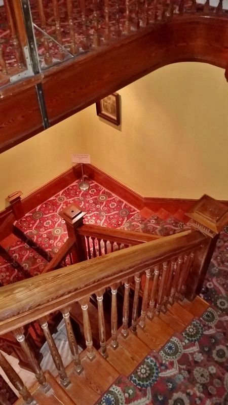 Dr. Phillips House Interior: Victorian Stairwell image. Click for full size.