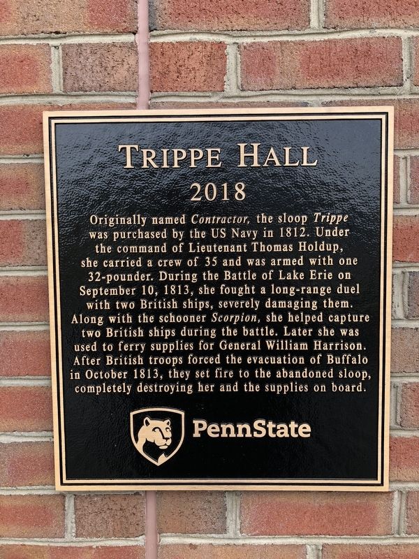 Trippe Hall Marker image. Click for full size.