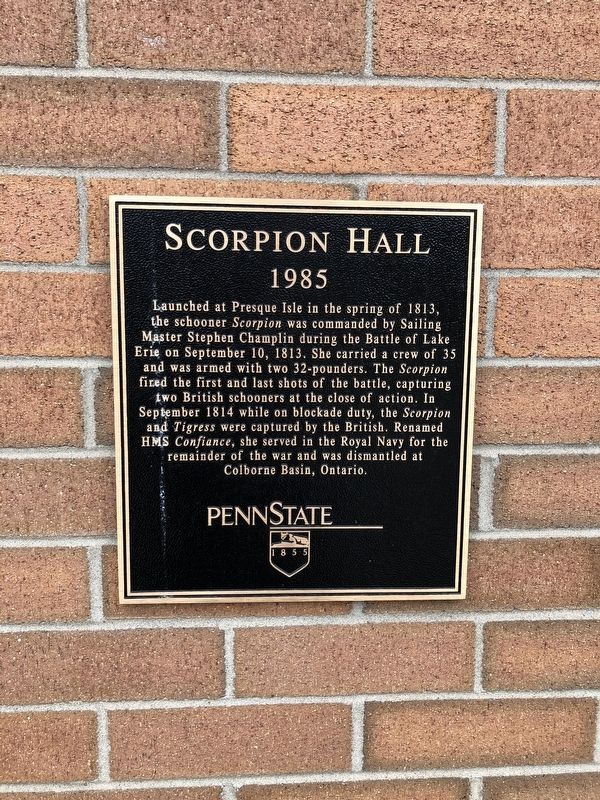 Scorpion Hall Marker image. Click for full size.