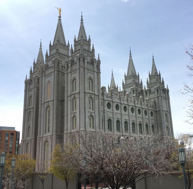 Salt Lake Temple. Click for full size. Salt Lake Temple image. Click for full size.