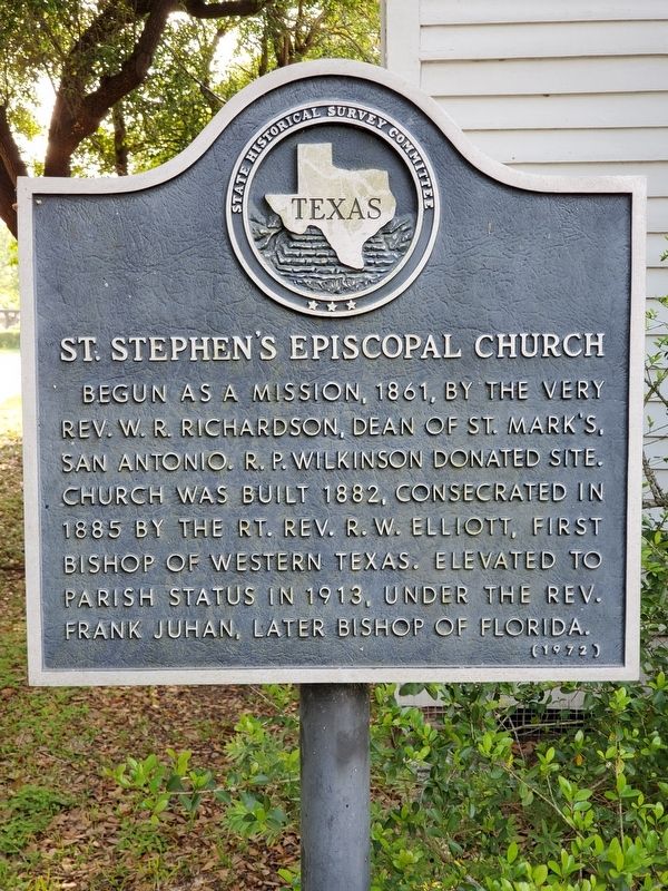 St. Stephen's Episcopal Church Marker. Click for full size. St. Stephen's Episcopal Church Marker image. Click for full size.