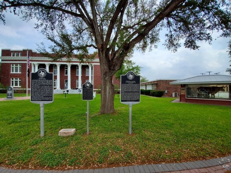 City of George West Marker. Click for full size. City of George West Marker image. Click for full size.