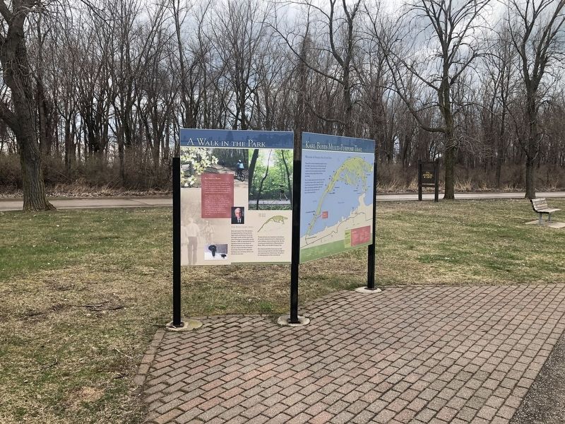 A Walk in the Park Marker. Click for full size. A Walk in the Park Marker image. Click for full size.