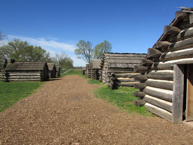 Valley Forge Hut City image. Click for full size.
