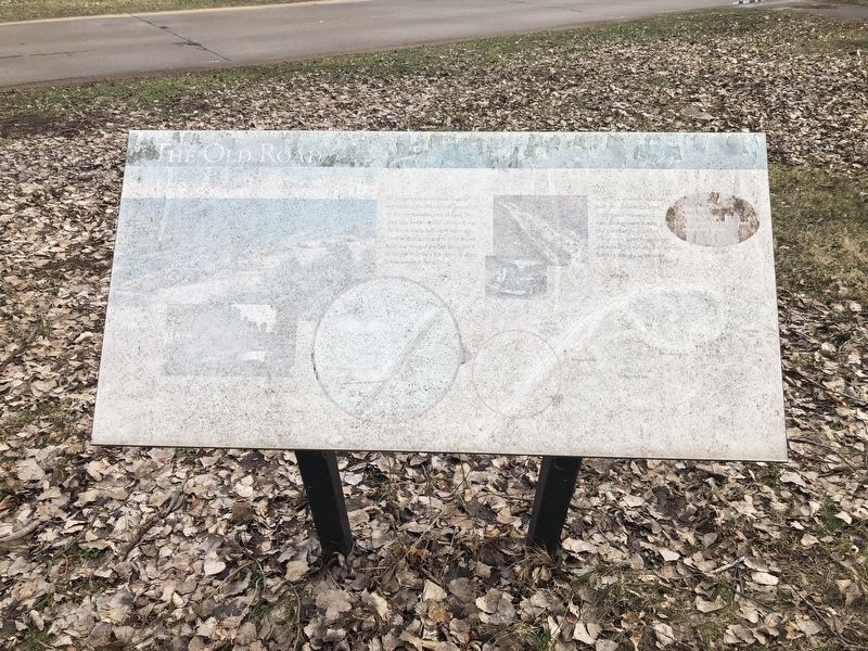 The Old Road Marker. Click for full size. The Old Road Marker image. Click for full size.