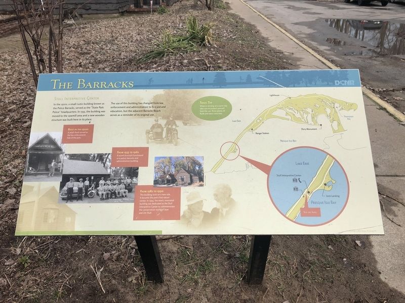 The Barracks Marker. Click for full size. The Barracks Marker image. Click for full size.