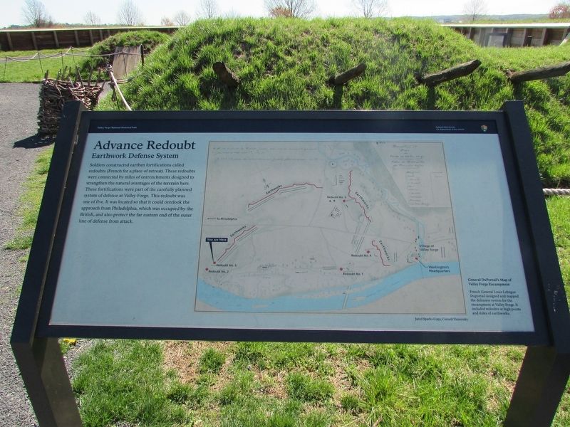 Advance Redoubt Marker image. Click for full size.