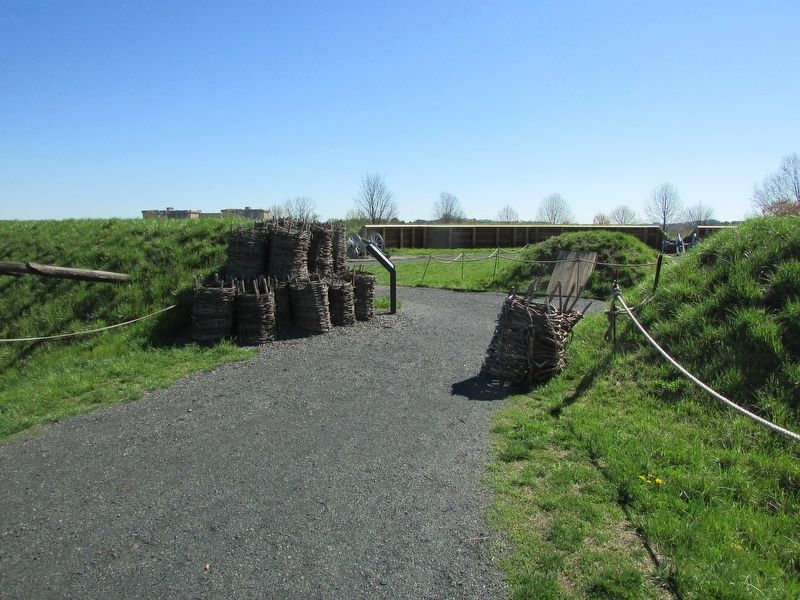 Advance Redoubt at Valley Forge. Click for full size. Advance Redoubt at Valley Forge image. Click for full size.