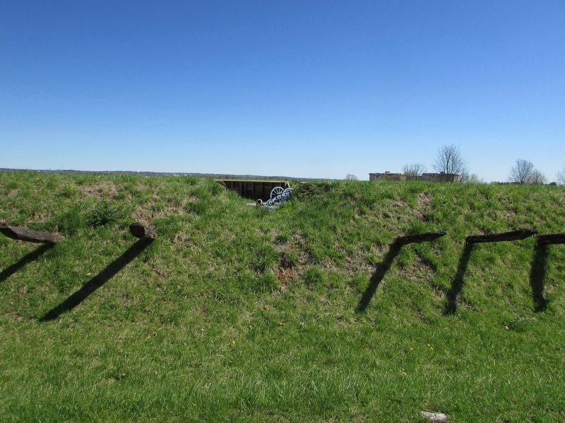 Lookout Position from Outside of Redoubt. Click for full size. Lookout Position from Outside of Redoubt image. Click for full size.