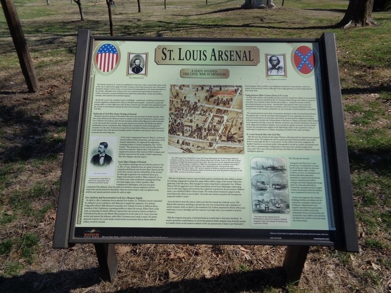St. Louis Arsenal Marker image. Click for full size.