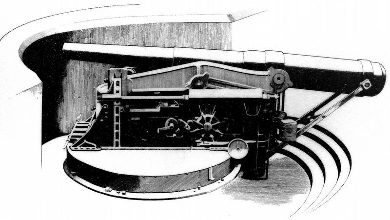 10-Inch Disappearing Gun. Click for full size. 10-Inch Disappearing Gun image. Click for full size.