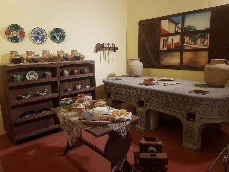The House of the Vicereine's colonial-era stove image. Click for full size.