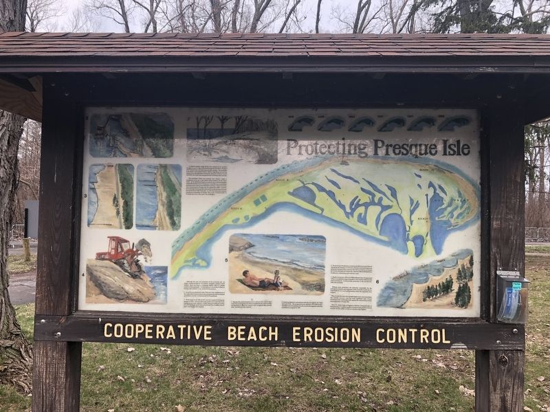Protecting Presque Isle. Click for full size. Protecting Presque Isle image. Click for full size.
