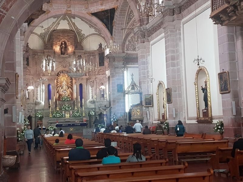 An interior view of the Temple of San Francisco. Click for full size. An interior view of the Temple of San Francisco image. Click for full size.