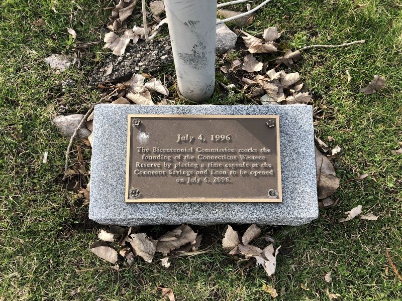 Time capsule placed nearby. Click for full size. Time capsule placed nearby image. Click for full size.