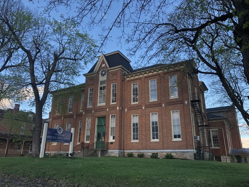 Old High School Marker. Click for full size. Old High School Marker image. Click for full size.