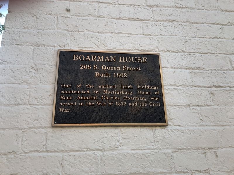 Boarman House Marker image. Click for full size.