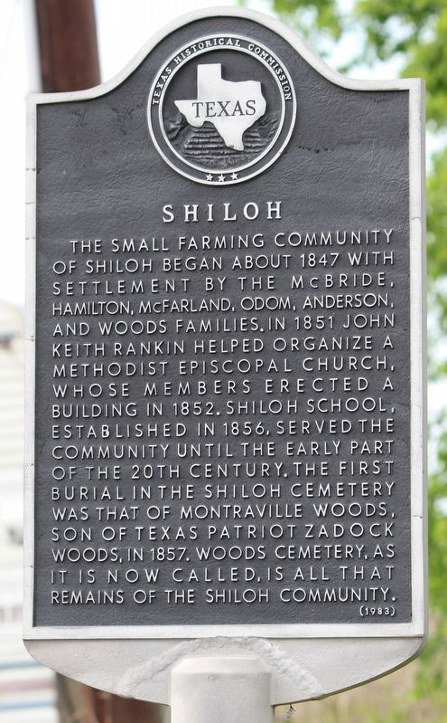 Shiloh Marker image. Click for full size.