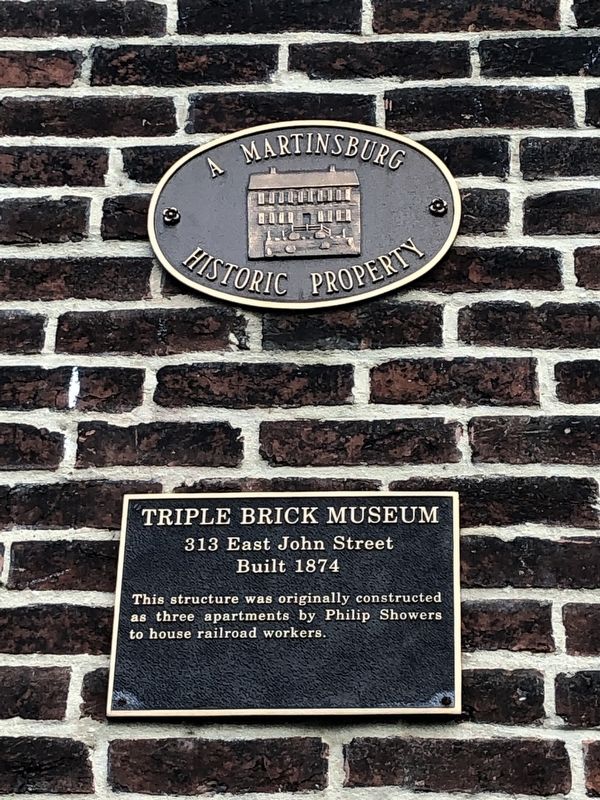Triple Brick Museum Marker image. Click for full size.