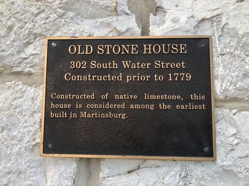 Old Stone House Marker. Click for full size. Old Stone House Marker image. Click for full size.