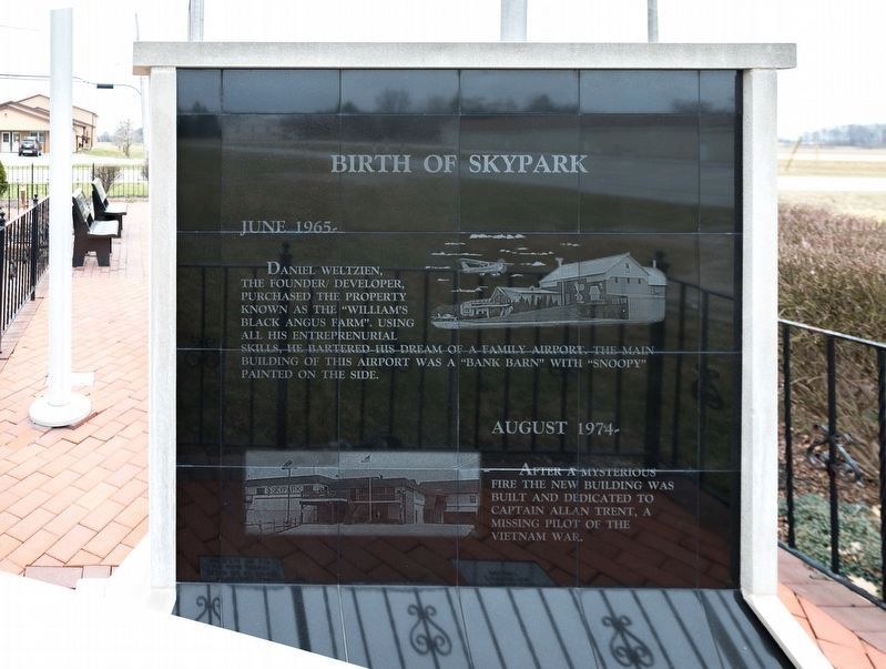 Birth of Skypark Monument image. Click for full size.
