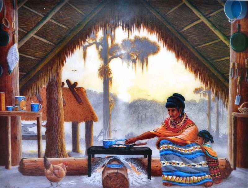 Marker detail: Living Off the Land image. Click for full size.