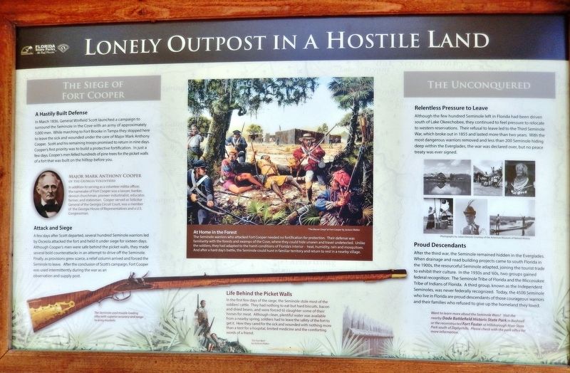 Lonely Outpost in a Hostile Land Marker image. Click for full size.
