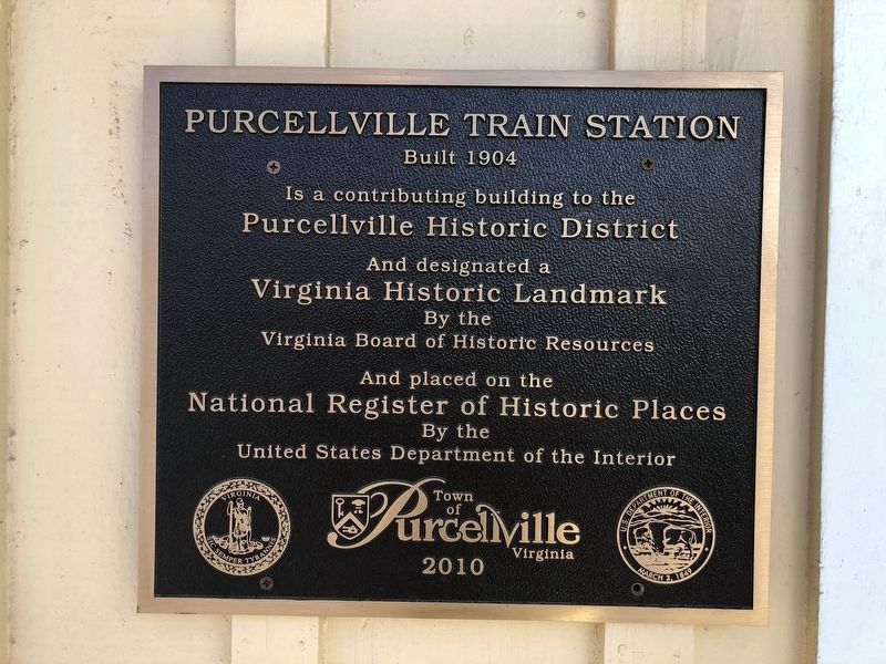 Purcellville Train Station image. Click for full size.