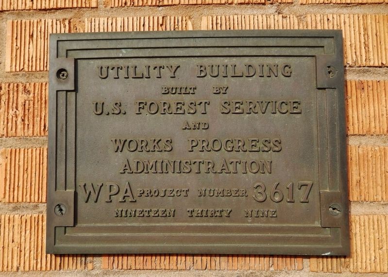 Utility Building Marker. Click for full size. Utility Building Marker image. Click for full size.