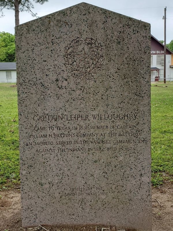 Captain Leiper Willoughby Marker image. Click for full size.