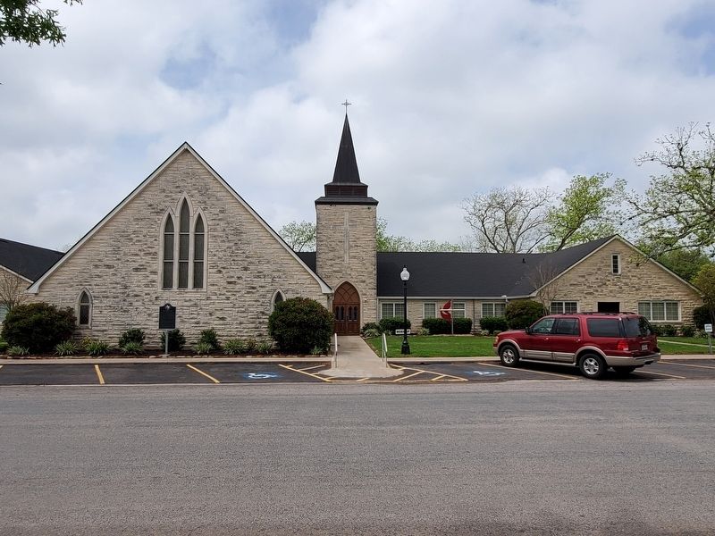 First Methodist Church of Hallettsville image. Click for full size.
